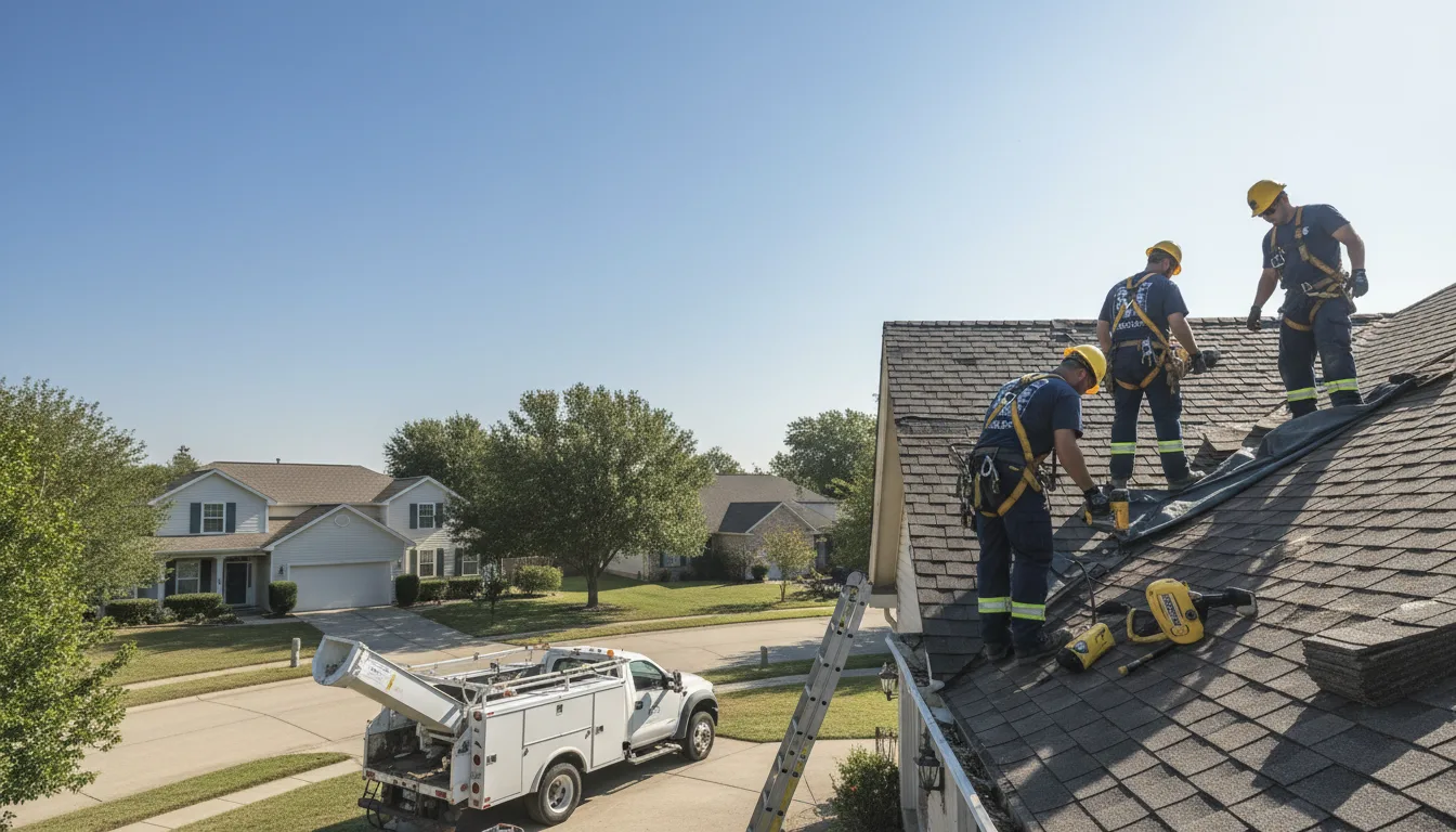 Emergency Roof Repair in Le Claire, IA near me